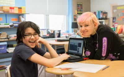 Students learn to connect with each other at TCS